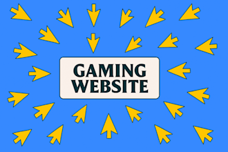 create gaming nft crypto web game website