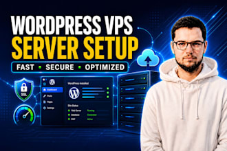 set up and optimize a secure wordpress vps server