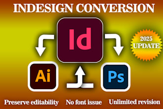 convert indd to psd indd to ai, indesign to photoshop or indesign to illustrator