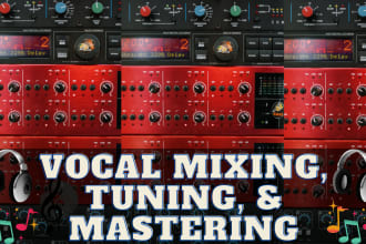 edit, tune, master, and mix your vocals to a professional level