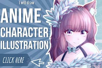 draw your character in anime style