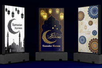 design professional rollup banner, and retractable standee