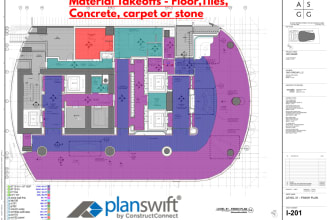 do planswift take off, material and quantity estimation