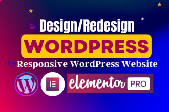 design, clone, revamp, redesign, and responsive wordpress website