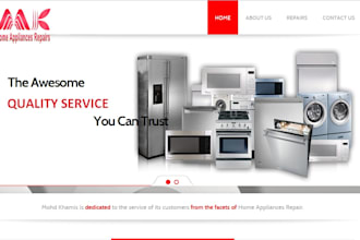create an attractive, responsive website