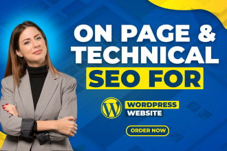 do complete wordpress onpage SEO and technical optimization service of a website