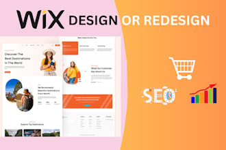 design wix website, wix website redesign