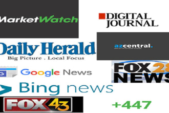 do press release writing services and press distribution