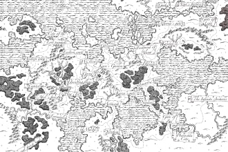 create a fantasy cartography map for you