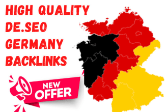 30 germany high authority backlinks dofollow deutsche german seo link building
