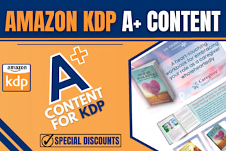 craft a captivating a plus content for amazon KDP