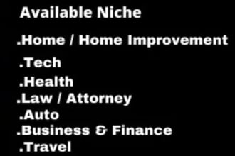 do niche guest post in high authority blogs