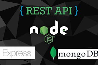 be your backend developer in nodejs, express, mongodb