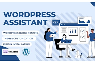 be your wordpress virtual assistant, wordpress data entry VA