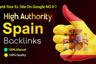 do 25 spanish high da dofollow authority backlinks,link building spain seo