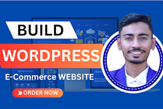 build unique design or redesign wordpress ecommerce website and store setup