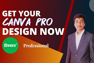 design everything in canva pro editable and instagram post