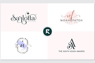 design elegant feminine logo and  social media branding