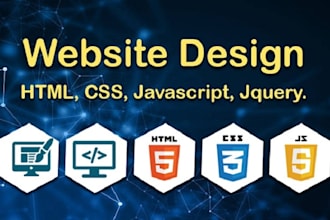 design one page website