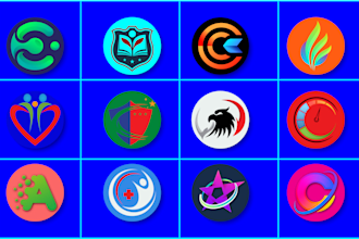 do design crypto and cryptocurrency token logo for coin in 2 hours delivery
