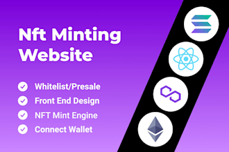 create nft minting website with metamask and smart contract