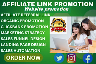 do link promotion affiliate program and affiliate marketing