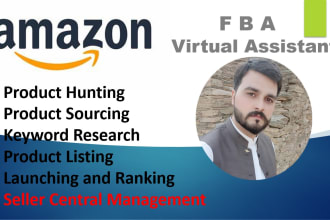 be your amazon fba virtual assistant for amazon store