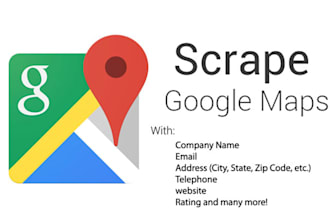 do google map business data scraping