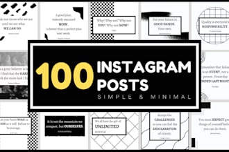 create motivational business quotes for instagram with logo