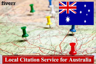 do 500 business listing for australia local directories, manually