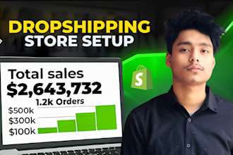 create shopify dropshipping store