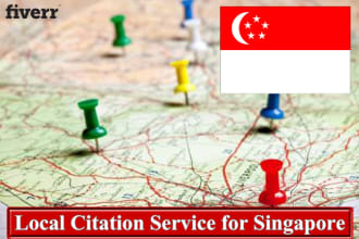 do 100 business listing for singapore local directories, manually