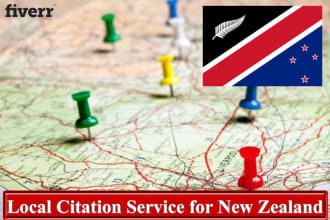 do 100 business listing for new zealand local directories, manually
