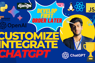 develop and integrate ai agent app with fine tuned ai model on private data