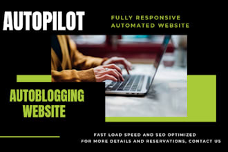 create autopilot, auto blogging wordpress website, auto blog