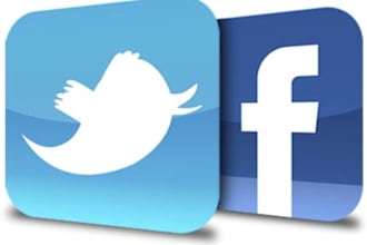 tweet to 4500 people and share on my facebook page to 8500 about your services or product