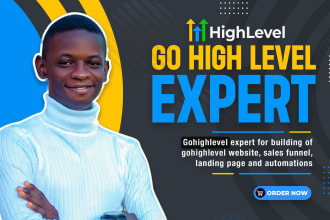 be your gohighlevel expert for all related go high level projects