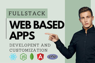 develop custom web application and business application