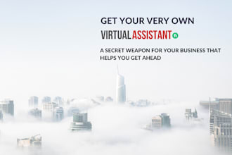 be your agent in uae and work as your virtual assistant