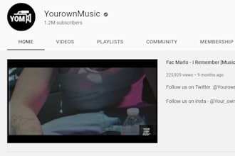 upload your music video