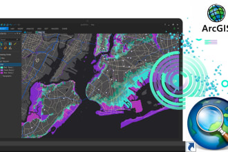 do gis mapping with arcmap, qgis, envy, grass, and arcgis