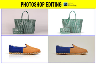 retouch product photo color, remove background, cutout image