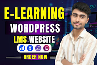 create elearning website with tutor lms and learndash
