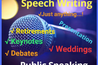 wedding vows, eulogy, keynote, speech writer, speech writing