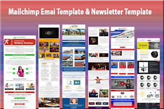 design email template, newsletter template