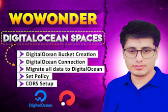 connect your wowonder website with digitalocean spaces storage