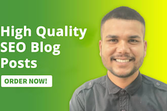 write high quality SEO blog post for google page one