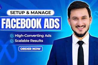 be your facebook ads expert, meta ads, media buyer