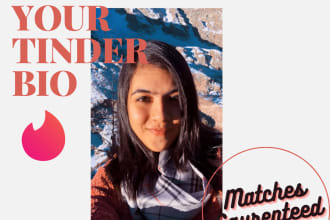 write tinder bio for you that gets you matches