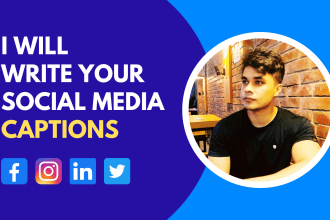 write engaging captions for your social media posts